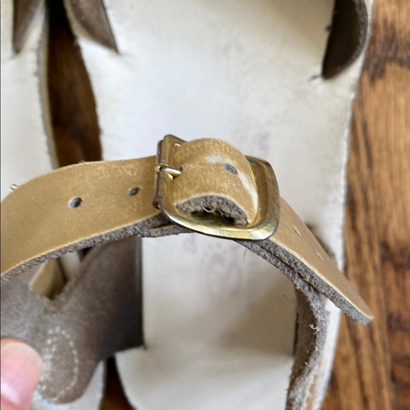Gold Salt Water Surfer Sandals, size 13. Good, used condition, ships quickly. - Picture 6 of 16